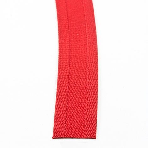 Sunbrella Marine Binding 2ET Bias Cut 1 inch x 100 yards 4666 Logo Red