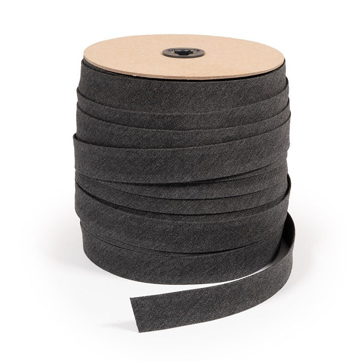 Sunbrella Marine Binding 2ET Bias Cut 1 inch x 100 yards 4684 Slate