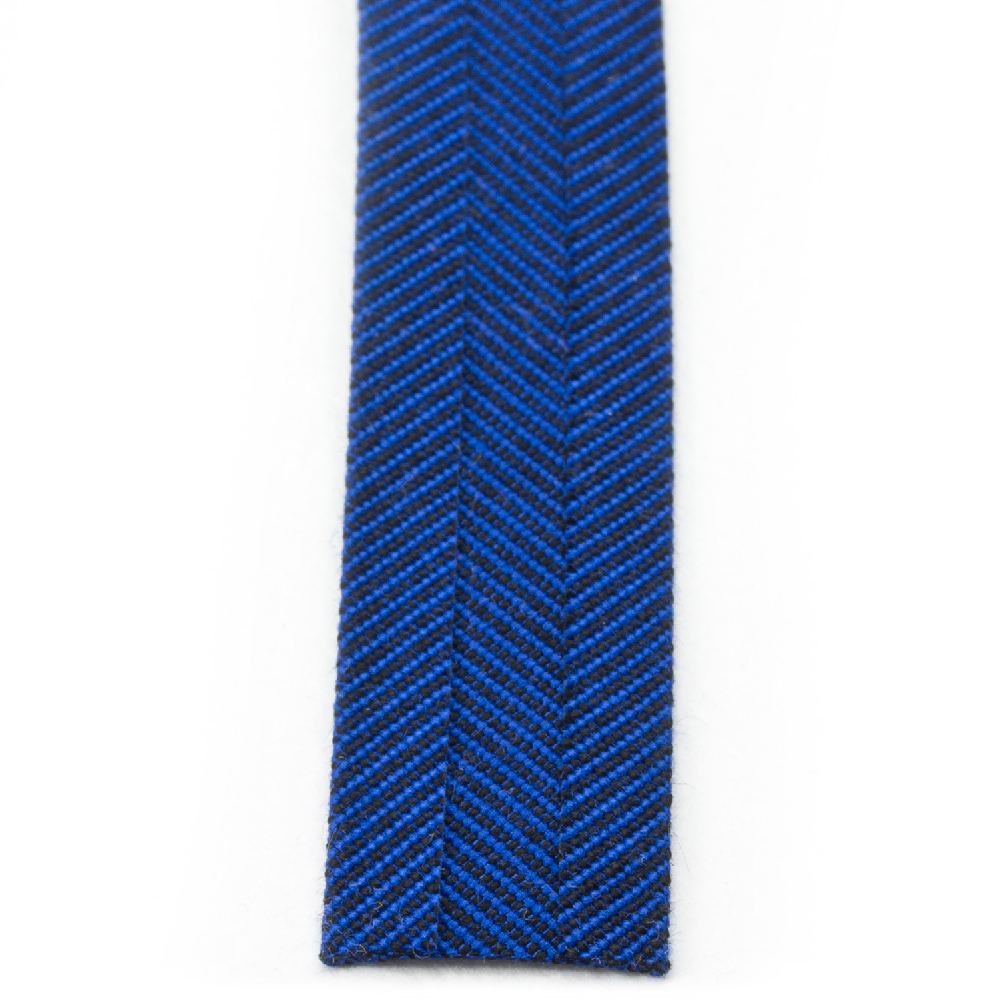 Sunbrella Marine Binding 2ET Bias Cut 3/4 inch x 100 yards 4617 Royal Blue Tweed
