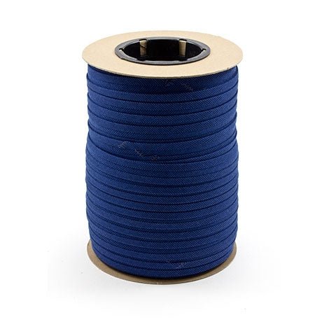 Sunbrella Marine Binding 2ET Bias Cut 3/4 inch x 100 yards 4653 Mediterranean Blue Tweed