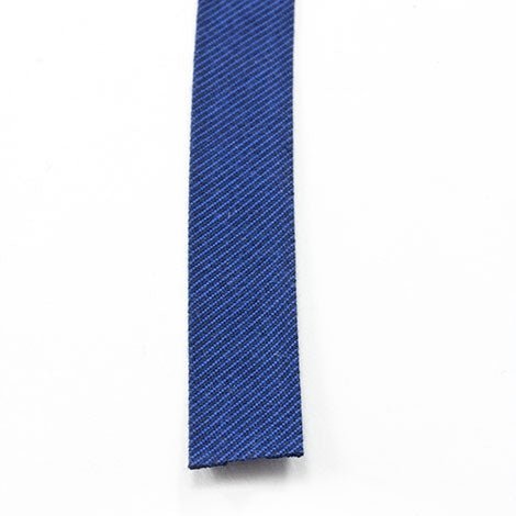 Sunbrella Marine Binding 2ET Bias Cut 3/4 inch x 100 yards 4653 Mediterranean Blue Tweed