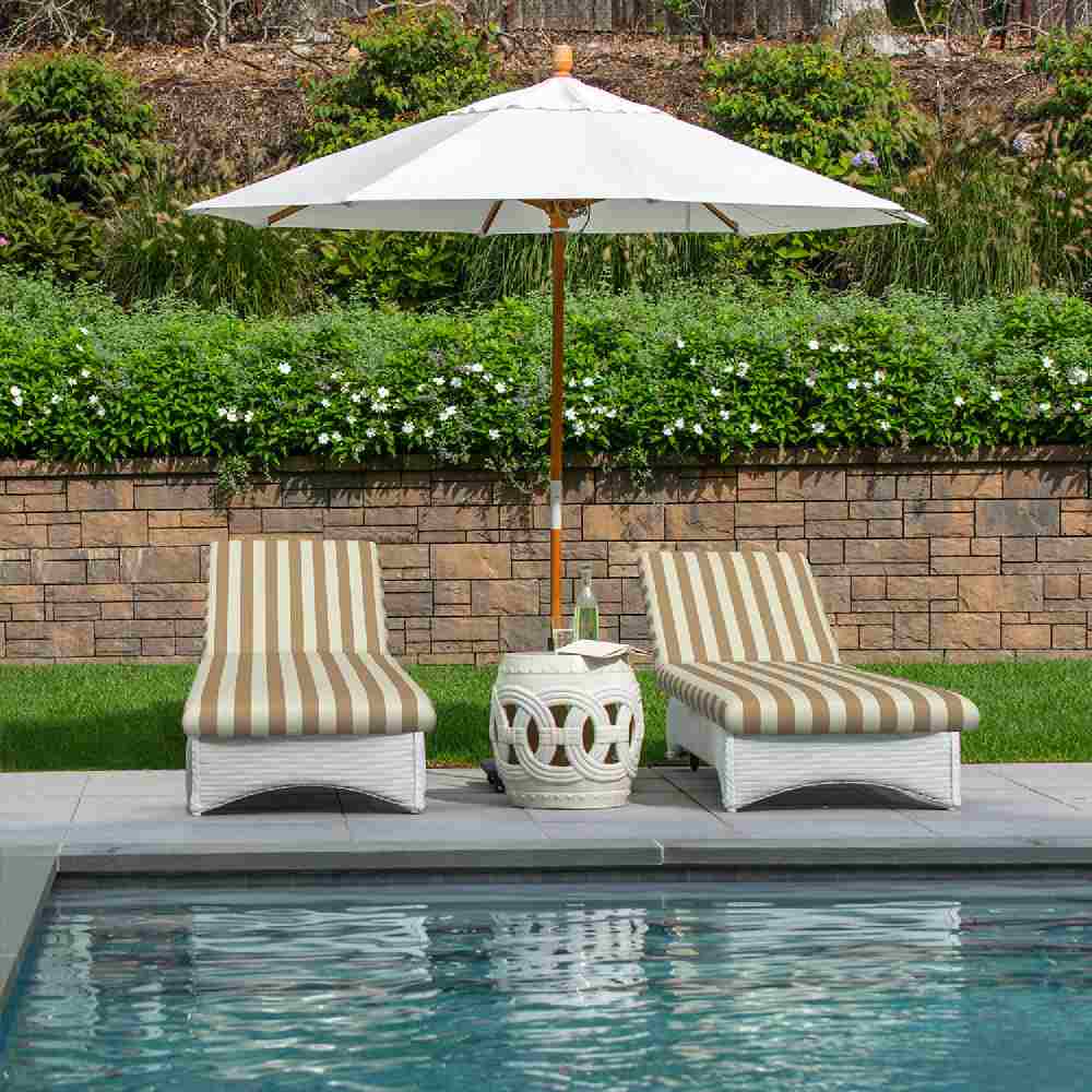Sunbrella Maxim Heather Beige 5674-0000 Elements Collection Upholstery Fabric