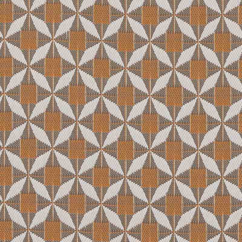Sunbrella Mosaic Mandarine MOS J195 136 European Collection Upholstery Fabric