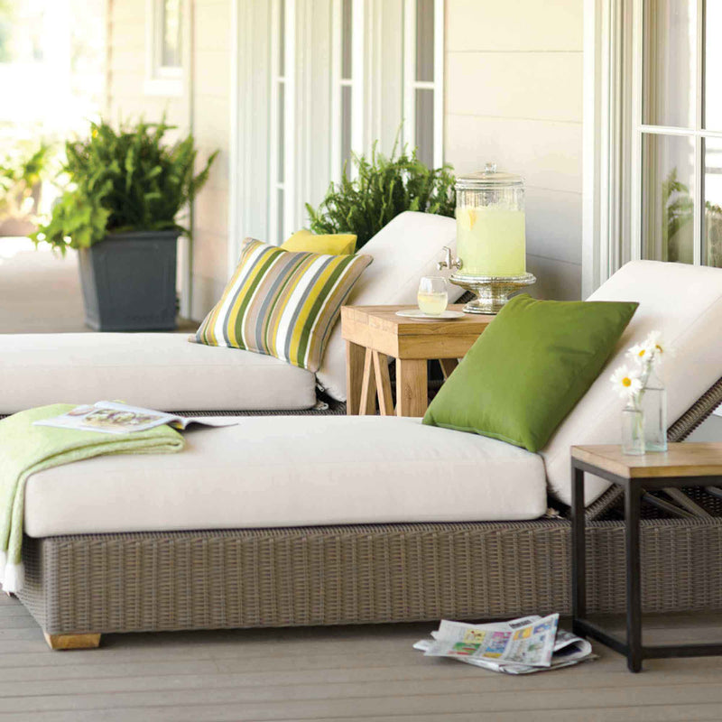 Custom Chaise Cushions - Patio Lane Home