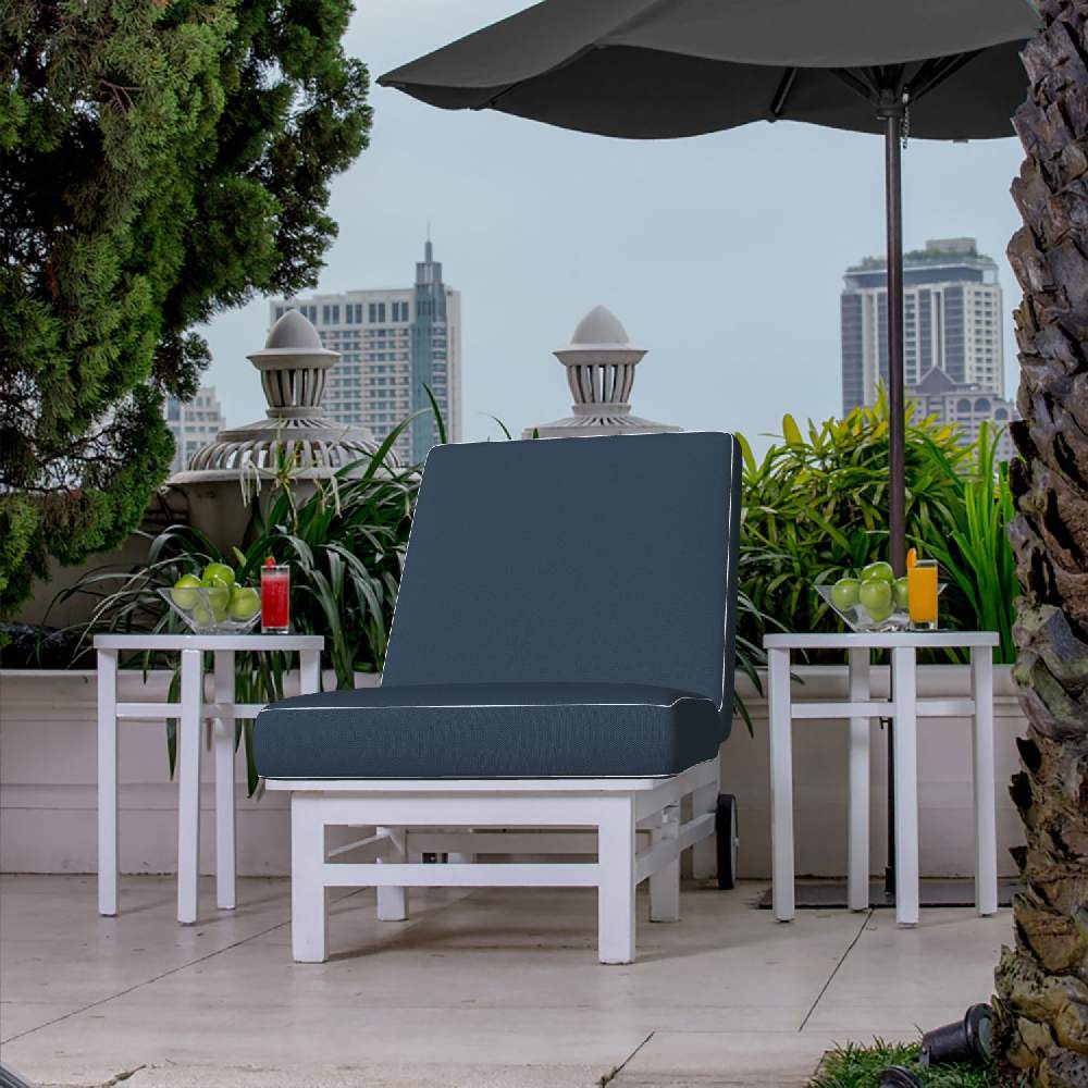 Sunbrella Pique Midnight 40421-0022 Fusion Collection Upholstery Fabric