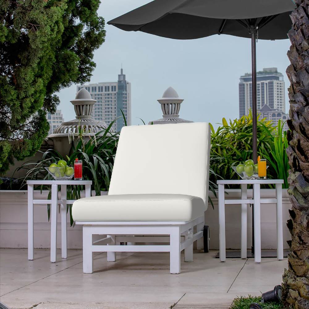 Sunbrella Pique Salt 40421-0001 Fusion Collection Upholstery Fabric