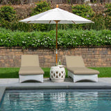 Sunbrella Pique Sand 40421-0000 Fusion Collection Upholstery Fabric
