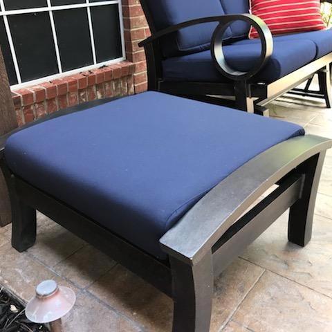 Sunbrella RAIN Canvas Navy 5439-0000 77 Waterproof Upholstery Fabric