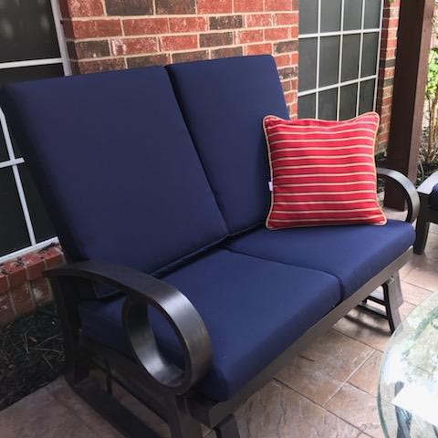Sunbrella RAIN Canvas Navy 5439-0000 77 Waterproof Upholstery Fabric