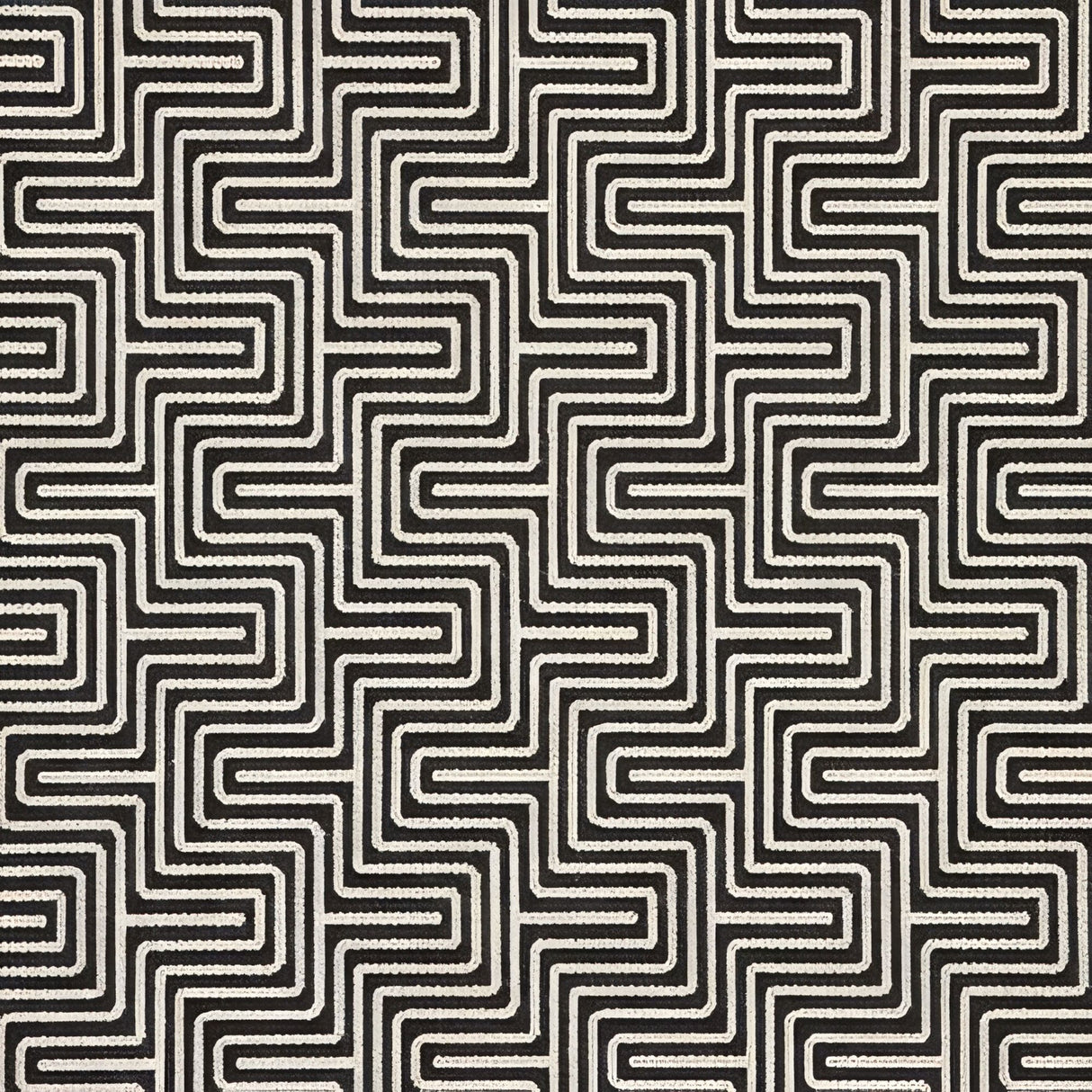 Sunbrella Key Figure Onyx 145868 - 0007 Upholstery Fabric