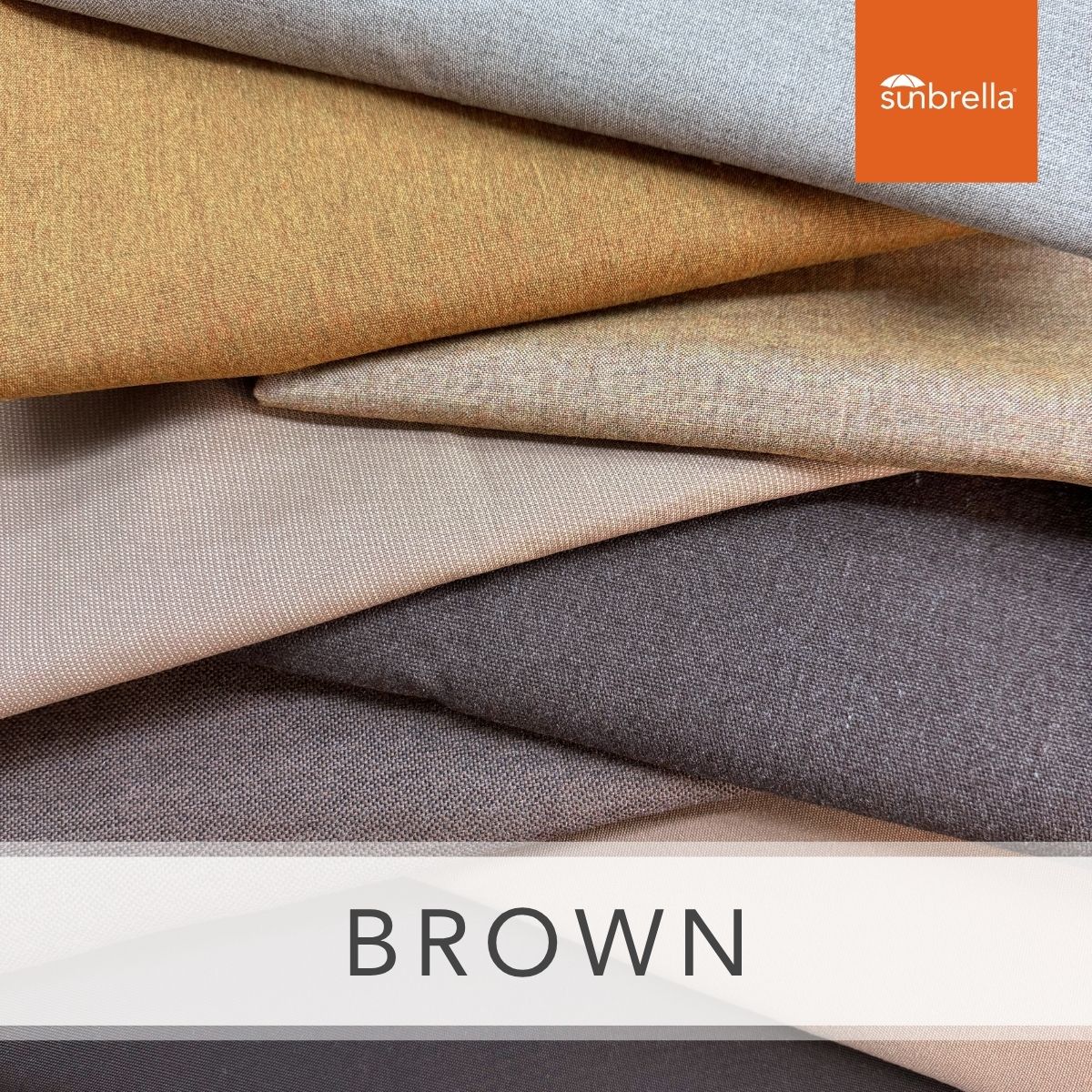 Sunbrella Sample Pack - Brown