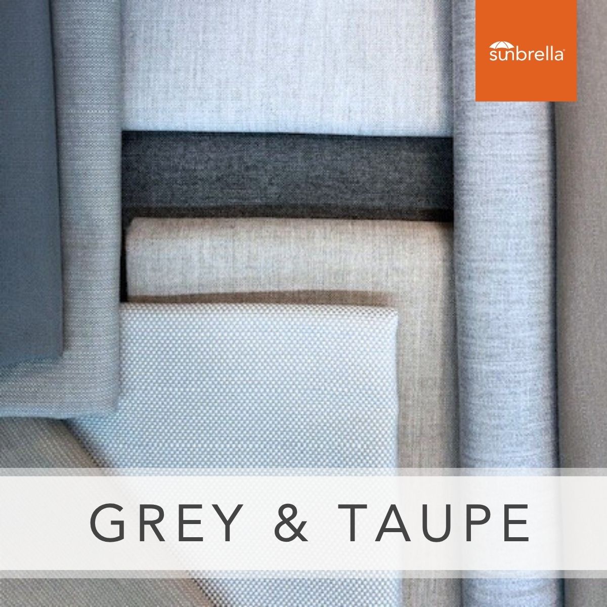 Sunbrella Sample Pack - Grey / Taupe