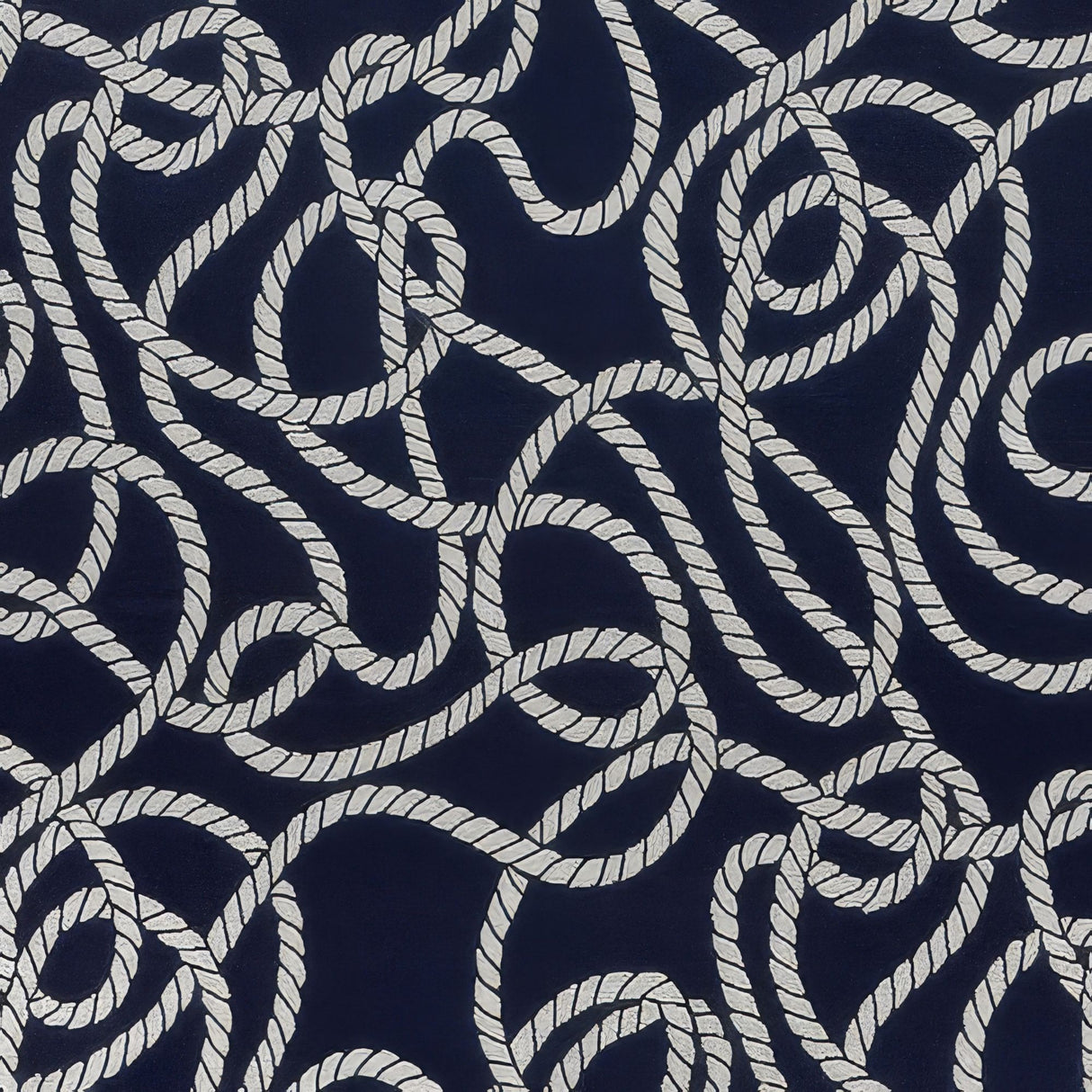 Sunbrella Maritime Nautical 145239 - 0000 Fusion Collection Upholstery Fabric