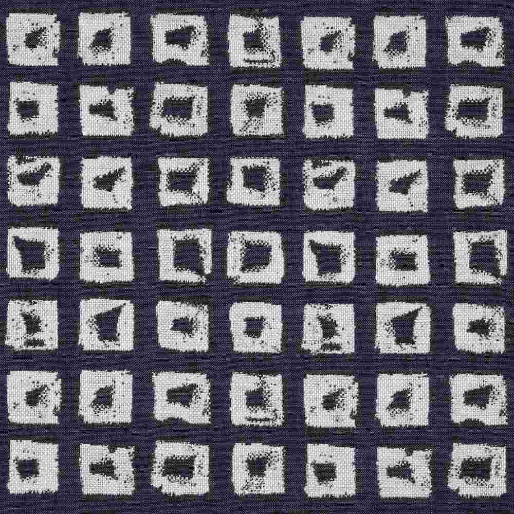 Sunbrella Kindle Indigo 145666 - 0004 Fusion Collection - Reversible Upholstery Fabric (Dark Side)