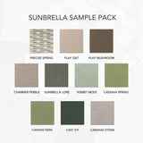 Pine Whisper Sunbrella Sample Pack Swatches