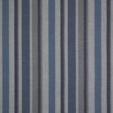 Sunbrella navy, light blue, and taupe fabric swatches for outdoor projects.