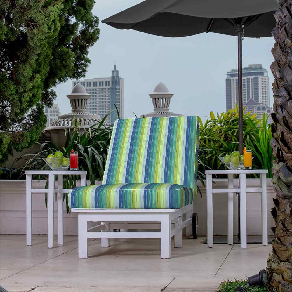 Sunbrella Seville Seaside 5608-0000 Elements Collection Upholstery Fabric
