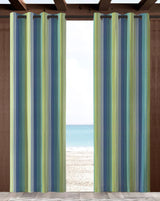 Sunbrella Seville Seaside Indoor/Outdoor Curtain Panel