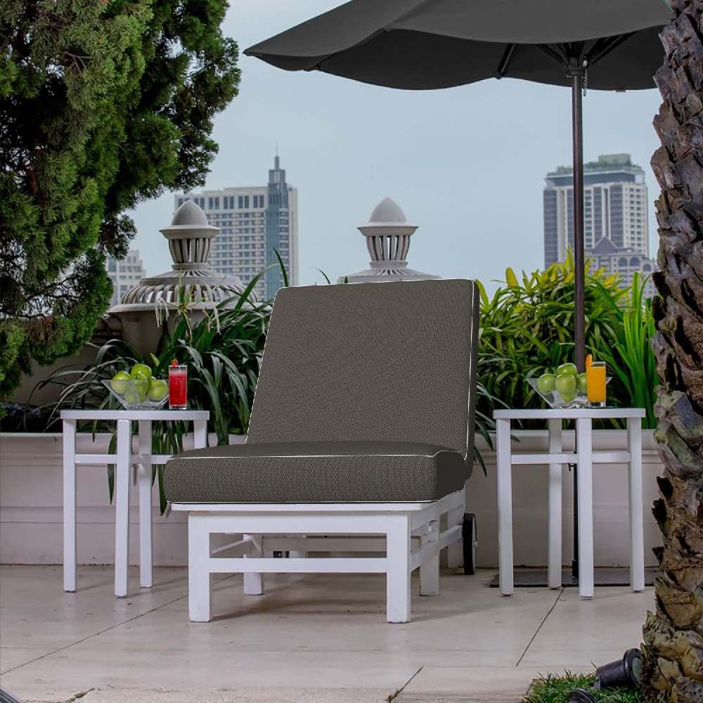 Sunbrella Tailored Smoke 42082-0004 Fusion Collection Upholstery Fabric