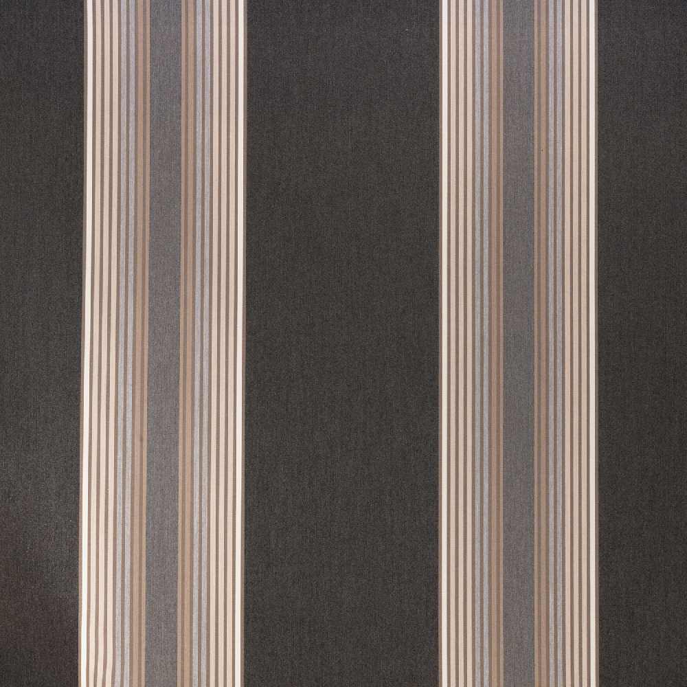 Sunbrella Tillman Shale 4836-0000 46-Inch Stripes Awning / Shade Fabric