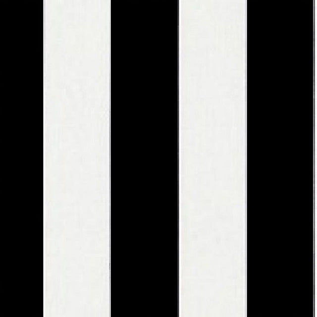 Sunbrella Yacht Stripe Black YAC 3740 European Collection Upholstery Fabric