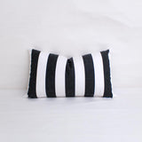 Sunbrella Yacht Stripe Black YAC 3740 European Collection Upholstery Fabric