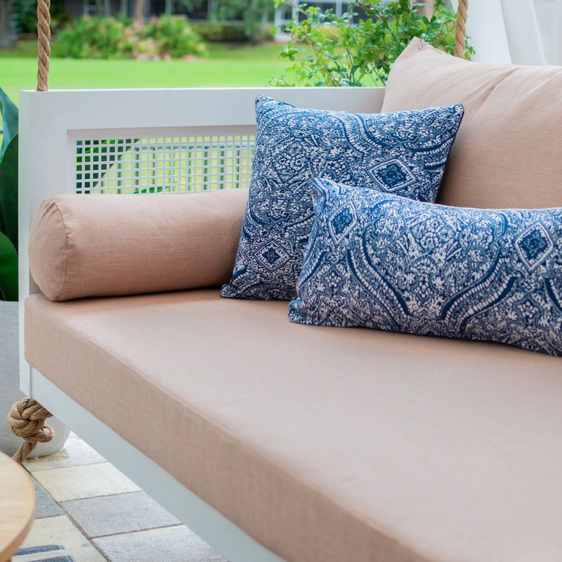 Crib Size Porch Swing Bed Cushion Cover Bundle