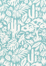 Thibaut Botanica Aqua W74621 Festival Collection Upholstery Fabric