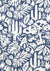 View fabric To Buy: Thibaut Botanica Navy W74622 Festival Collection Upholstery Fabric