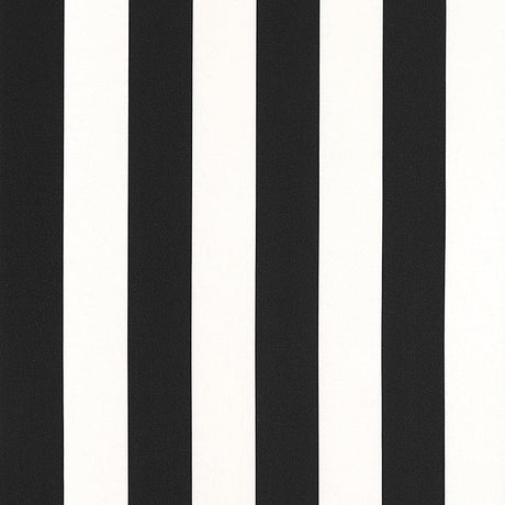 Thibaut Cabana Stripe Onyx W81638 Locale Collection Upholstery Fabric