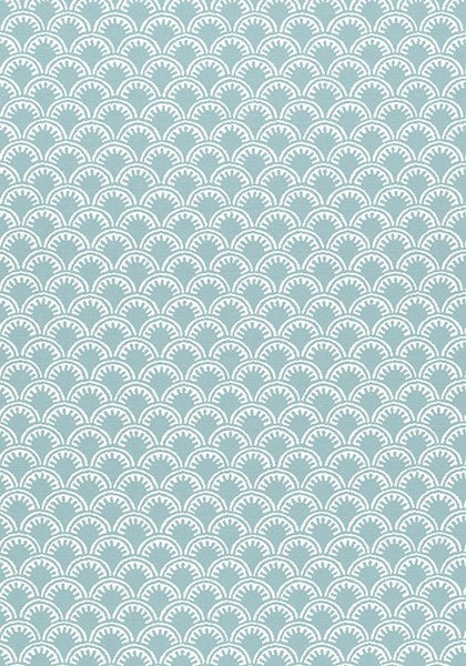Thibaut Maisie Aqua W74642 Festival Collection Upholstery Fabric