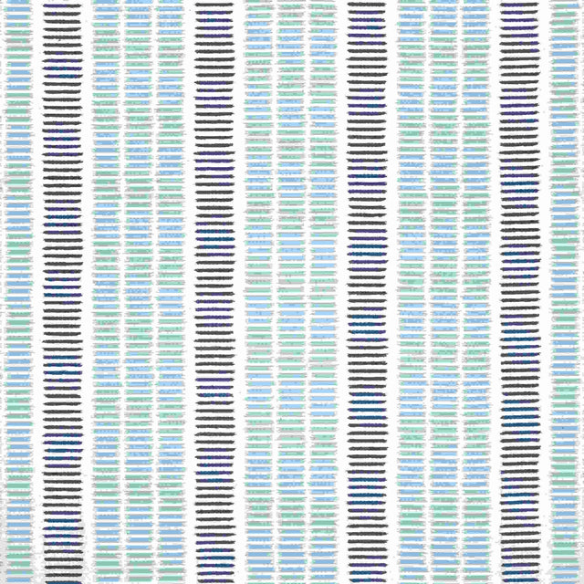Thibaut Topsail Stripe Sky and Marine W73515 Landmark Collection Upholstery Fabric