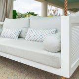 Twin Size Porch Swing Bed Cushion Cover Bundle - 75 x 39