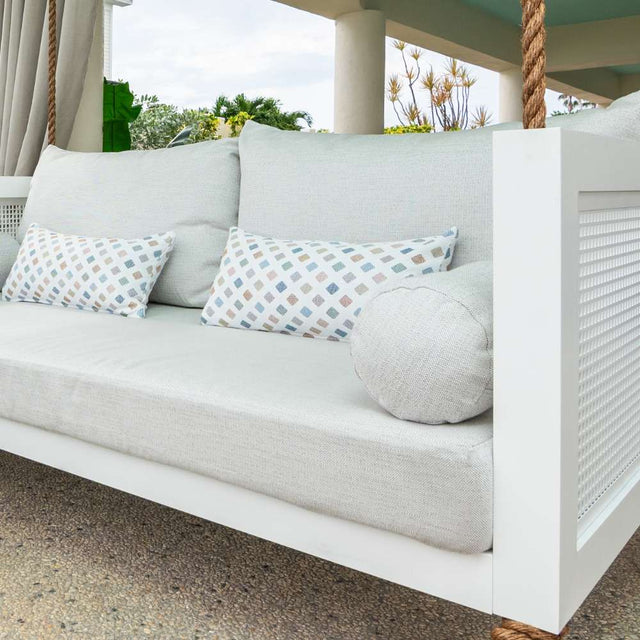 Twin Size Porch Swing Bed Cushion Cover Bundle - 75 x 39