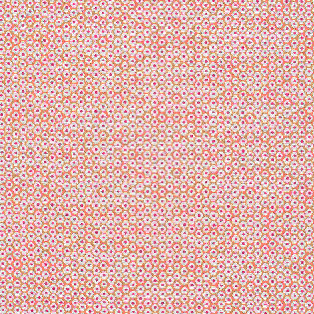 Thibaut Pixie Coral and Peony W73461 Landmark Collection Upholstery Fabric