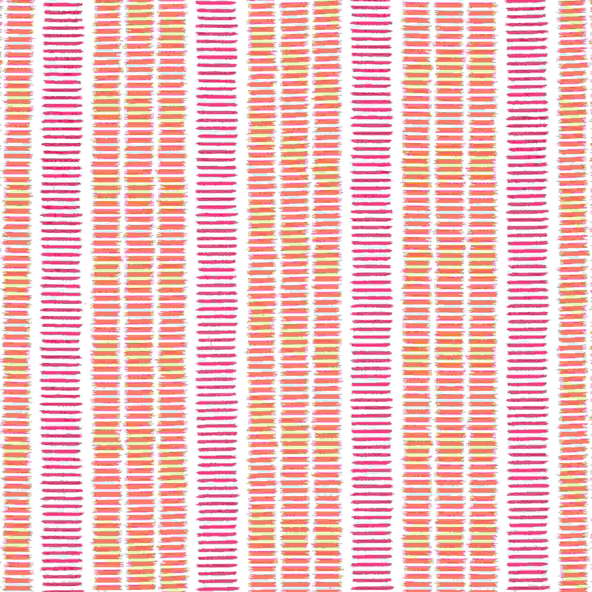Thibaut Topsail Stripe Coral and Peony W73512 Landmark Collection Upholstery Fabric
