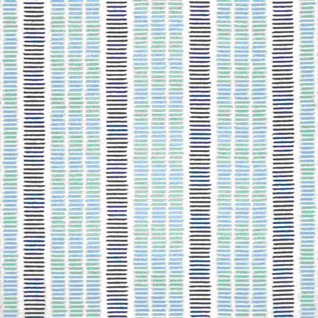 Thibaut Topsail Stripe Sky and Marine W73515 Landmark Collection Upholstery Fabric