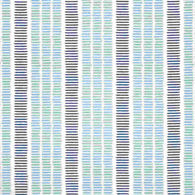 Thibaut Topsail Stripe Sky and Marine W73515 Landmark Collection Upholstery Fabric