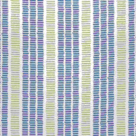 Thibaut Topsail Stripe Royal and Green Apple W73516 Landmark Collection Upholstery Fabric