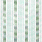 Thibaut Topsail Stripe Seafoam and Kelly Green W73517 Landmark Collection Upholstery Fabric