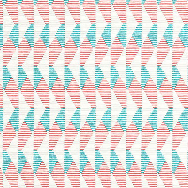 Thibaut Harper Capri and Coral W81600 Locale Collection Upholstery Fabric