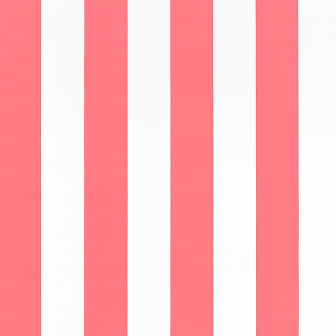 Thibaut Cabana Stripe Coral W81632 Locale Collection Upholstery Fabric