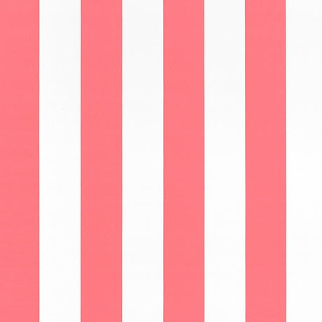 Thibaut Cabana Stripe Coral W81632 Locale Collection Upholstery Fabric