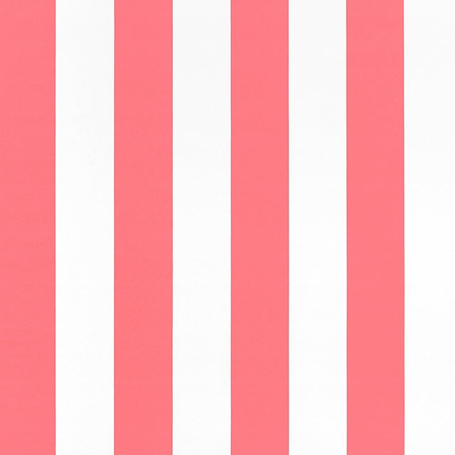 Thibaut Cabana Stripe Coral W81632 Locale Collection Upholstery Fabric