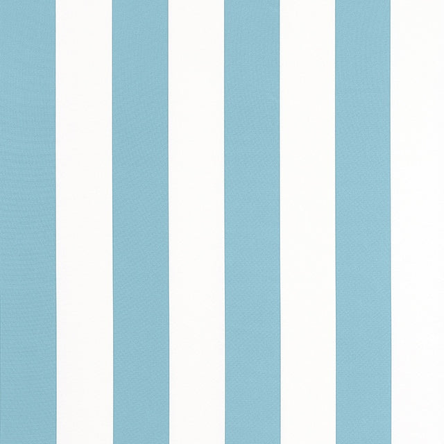Thibaut Cabana Stripe Spa Blue W81635 Locale Collection Upholstery Fabric