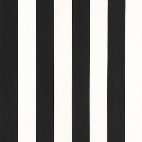 Thibaut Cabana Stripe Onyx W81638 Locale Collection Upholstery Fabric