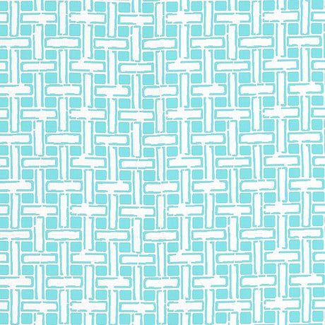 Thibaut Panama Matelasse Aqua W81641 Locale Collection Upholstery Fabric