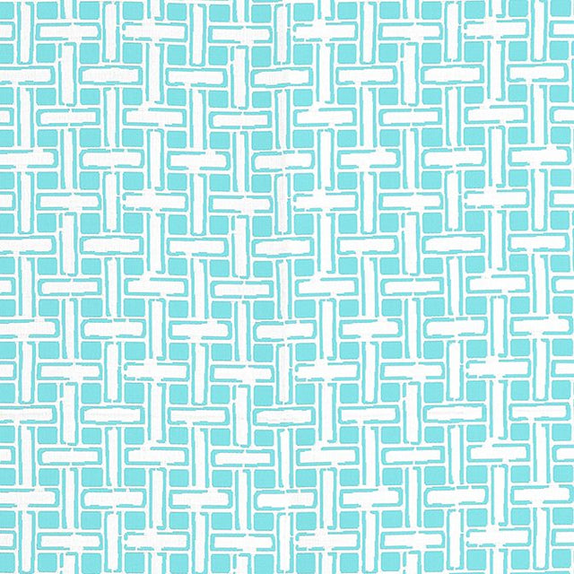 Thibaut Panama Matelasse Aqua W81641 Locale Collection Upholstery Fabric