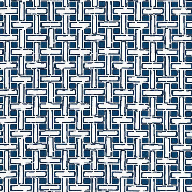 Thibaut Panama Matelasse Navy W81643 Locale Collection Upholstery Fabric