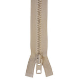 YKK Vislon #10 Lock Slide Zipper - 84-inch - Beige